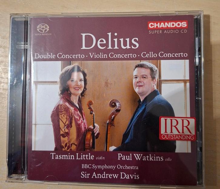 SACD. Delius . Concertos for violin and cello. (Chandos)., Cd's en Dvd's, Cd's | Latin en Salsa, Ophalen of Verzenden