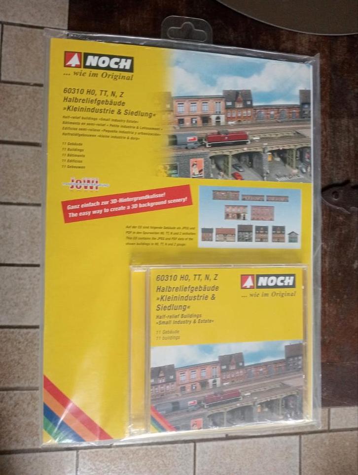 Noch 60310 halfrelief gebouwen, Hobby en Vrije tijd, Modeltreinen | Overige schalen, Ophalen of Verzenden
