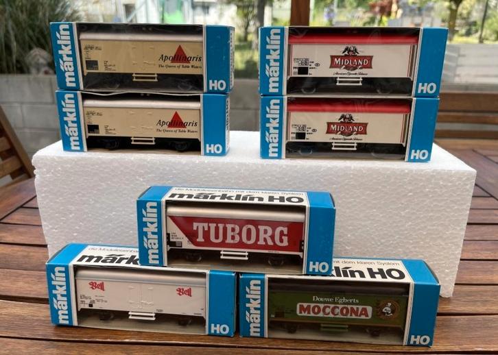 Wagons Marklin, Hobby & Loisirs créatifs, Trains miniatures | HO, Utilisé, Wagon, Märklin, Enlèvement ou Envoi