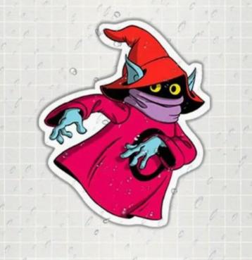 Orko-sticker Masters of the Universe 1NIEUW  beschikbaar voor biedingen
