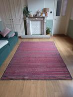 Kelim tapijt (gestreept, goede kwaliteit, warme kleuren), Huis en Inrichting, Stoffering | Tapijten en Vloerkleden, Zo goed als nieuw