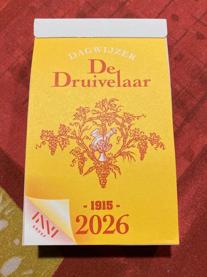 Scheurkalender De Druivelaar 2026, Diversen, Kalenders, Nieuw, Ophalen