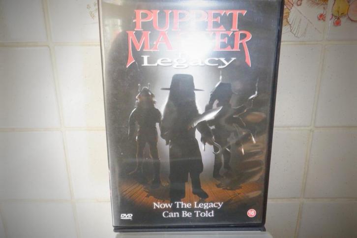 DVD Puppet Master The Legacy., Cd's en Dvd's, Dvd's | Horror, Zo goed als nieuw, Gore, Vanaf 16 jaar, Ophalen of Verzenden