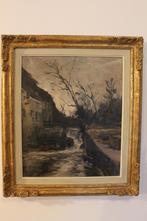 Armand Jamar. Moulin à Woluwe. 1944., Antiek en Kunst, Ophalen of Verzenden