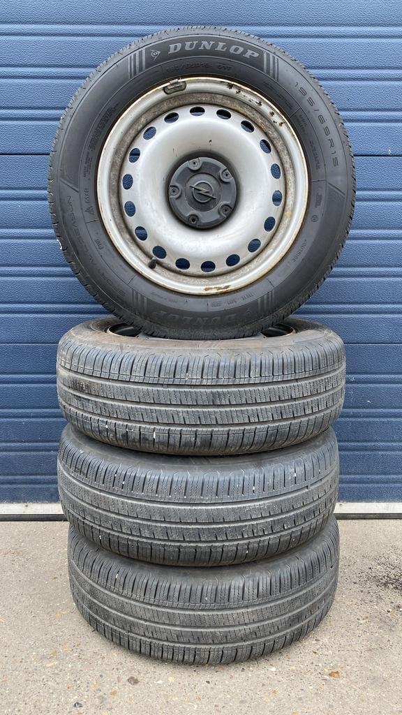 Opel Combo Partner Berlingo velgen 195-65-15 5x108 - Set 20., Auto-onderdelen, Banden en Velgen, Banden en Velgen, All Season