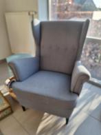 Strandmon fauteuil ikea, Huis en Inrichting, Fauteuils, 75 tot 100 cm, Stof, 75 tot 100 cm, Zo goed als nieuw