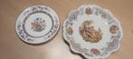 Porseleinen bord en schaal, Antiek en Kunst, Antiek | Porselein, Ophalen of Verzenden