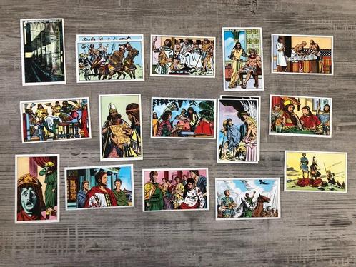 17 Tintin Bons - Histoire du monde, Hobby & Loisirs créatifs, Autocollants & Images, Enlèvement ou Envoi