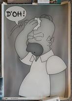 Poster Homer Simpson, Verzamelen, Gebruikt, Ophalen of Verzenden
