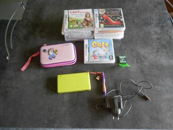 Console NINTENDO DS avec 10 jeux, Enlèvement ou Envoi, Utilisé, Avec jeux