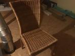 Zeer mooie rieten stoel nieuwe staat, Tuin en Terras, Ophalen, Zo goed als nieuw