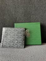 Goyard wallet grijs/zwart Chevron – met doos, Overige merken, Zwart, Ophalen of Verzenden, Zo goed als nieuw