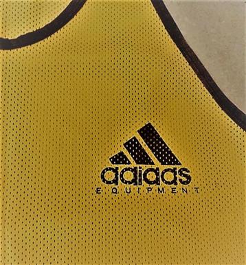 Adidas : geel topje (running top) gaasstof , mt XL beschikbaar voor biedingen