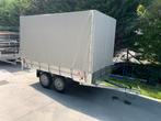 Aanhangwagen plateau + huif hoog model, Auto diversen, Aanhangers en Bagagewagens, Ophalen, Nieuw
