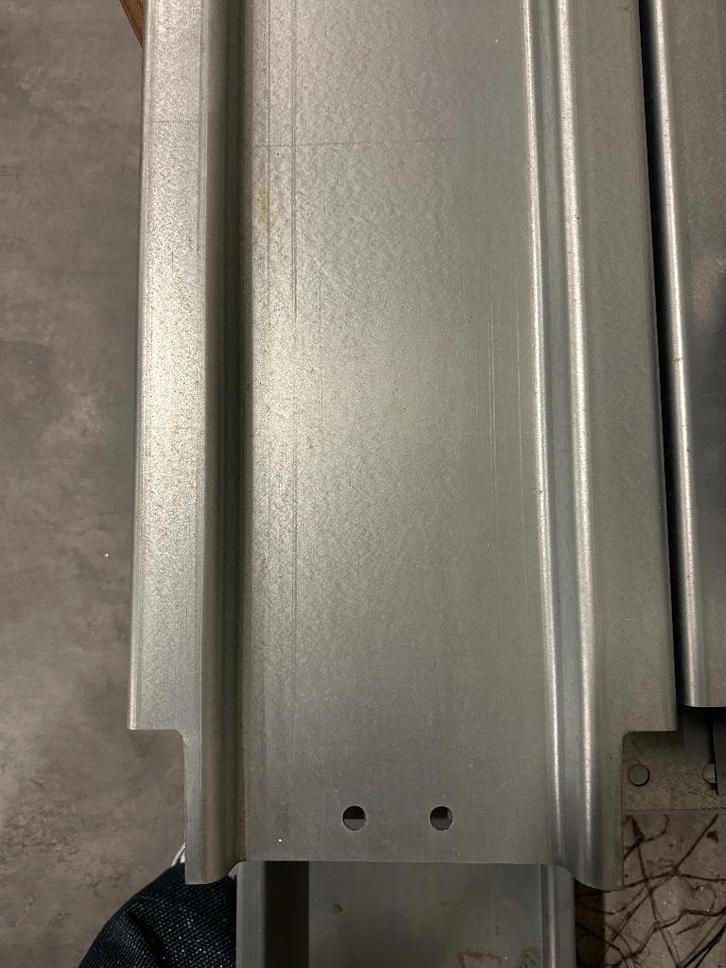 gegalvaniseerde metalen balken, Bricolage & Construction, Métaux, Neuf, Fer, Enlèvement