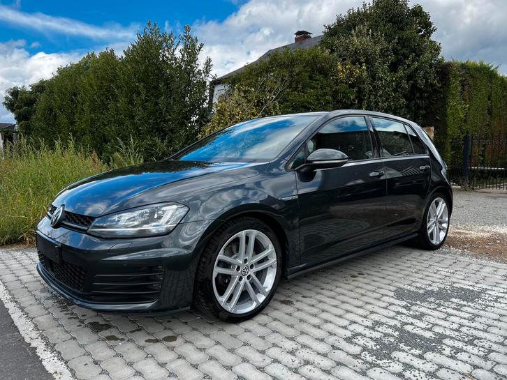 Vw Golf 7 GTD / 2.0 TDI 184 Pk / Euro 6 / 142000 km, Auto's, Volkswagen, Bedrijf, Te koop, Golf, ABS, Adaptieve lichten, Adaptive Cruise Control