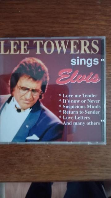Elvis cd, Lee Towers sings Elvis.  beschikbaar voor biedingen