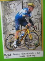 wielerkaart 2024 team quick step remco evenepoel signe, Sport en Fitness, Wielrennen, Verzenden, Zo goed als nieuw