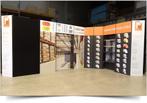 Professionele modulaire beursstand – Clip Systeem – inclusie, Ophalen