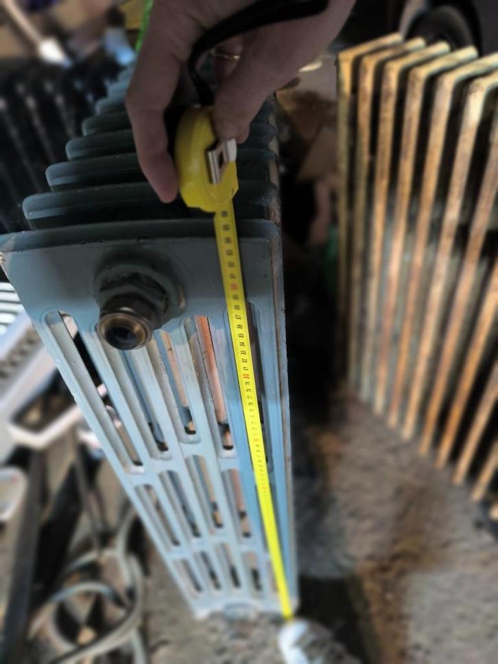 Radiateur en fonte, Doe-het-zelf en Bouw, Verwarming en Radiatoren, Gebruikt, Radiator, Ophalen