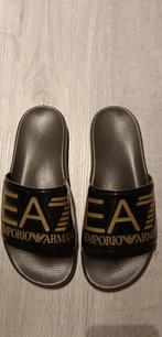 Slippers Armani mt 39 NIEUW, Kleding | Dames, Schoenen, Zwart, Ophalen of Verzenden, Zo goed als nieuw, Armani
