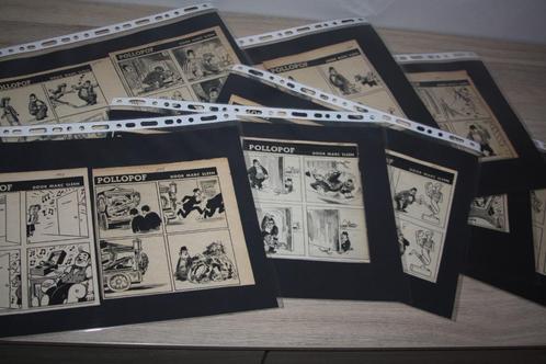 Pollopof , Marc Sleen 30 x krantenknipsel strip 1949, Collections, Personnages de BD, Comme neuf, Autres types, Autres personnages