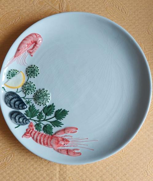 Service vaisselle peint main-14 pièces, Huis en Inrichting, Keuken | Servies, Zo goed als nieuw, Ophalen