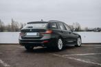 BMW 318dA Touring 2020 AUTOMAAT Camera|Leder|21, Autos, BMW, 5 places, Carnet d'entretien, Cuir, Noir