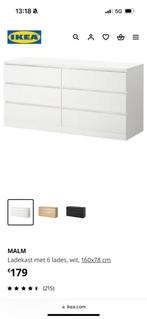 Malm commode XL IKEA, Maison & Meubles, Armoires | Commodes, Comme neuf, Enlèvement