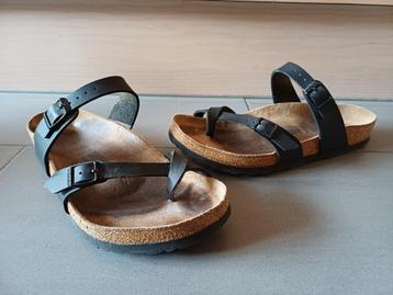 birkenstock teenslippers maat 40 kleur zwart beschikbaar voor biedingen