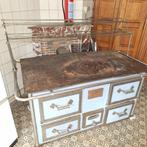 OUDE GROTE KOLENKACHEL 1928, Huis en Inrichting, Kachels, Ophalen, Potkachel, Gebruikt, Vrijstaand