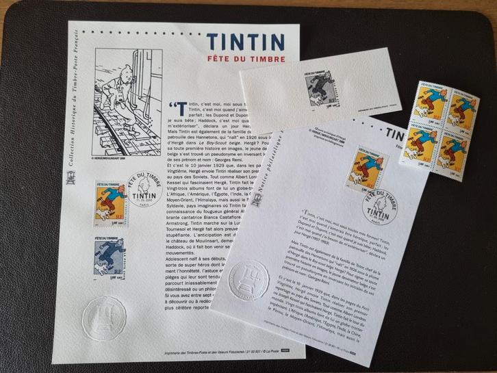 kuifje lot fête du timbre Kompleet Frankrijk 2000, Postzegels en Munten, Postzegels | Europa | Frankrijk, Ophalen of Verzenden