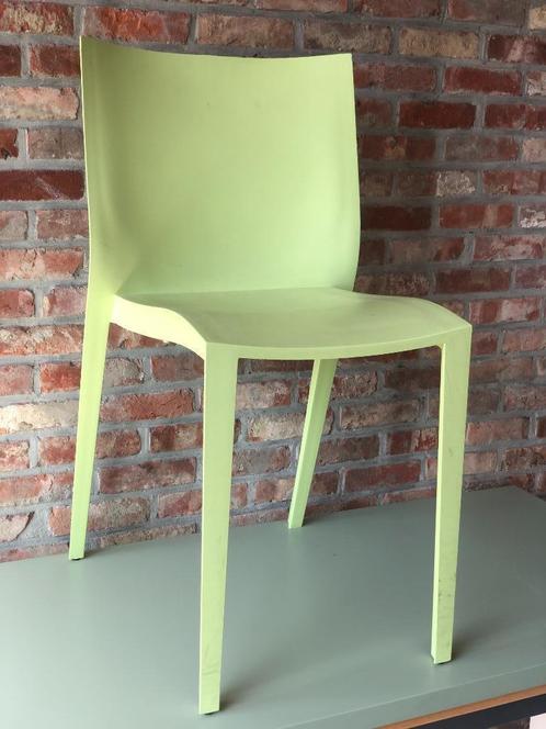 1 groene XO Slick Slick stoel ontworpen door Philippe Starck, Verzamelen, Retro, Huis en Inrichting, Ophalen of Verzenden