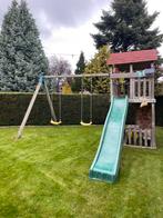 Speelhuis met glijbaan en schommels, Kinderen en Baby's, Ophalen, Zo goed als nieuw, Glijbaan