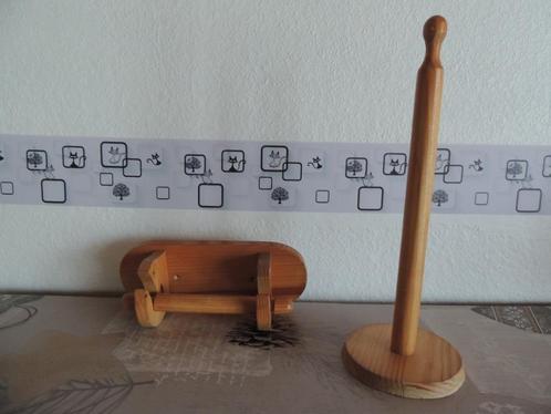 Accessoires pour WC en pin massif, Huis en Inrichting, Badkamer | Badtextiel en Accessoires, Ophalen