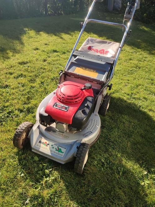 Honda KAAZ professionele Grasmaaier, Tuin en Terras, Grasmaaiers, Zo goed als nieuw, Benzine-grasmaaier, 50 cm of meer, Cirkelmaaier