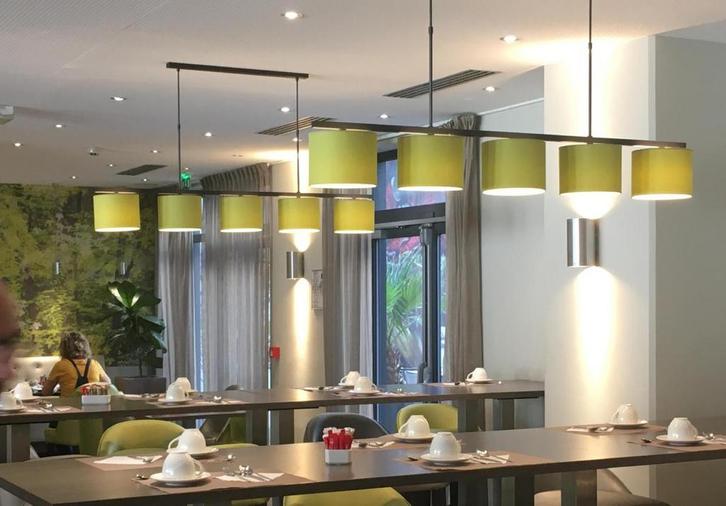 Stephane Davidts hanglamp, Huis en Inrichting, Lampen | Hanglampen, Gebruikt, 75 cm of meer, Metaal, Ophalen