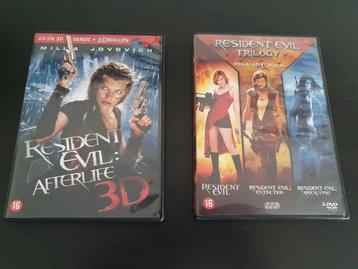 Dvd Resident Evil (eerste 4 films) beschikbaar voor biedingen