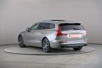 (1XJR780) Volvo V60, Autos, 5 places, Cuir, Hybride Électrique/Essence, Beige