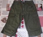 158 13 ans Bermuda short en coton vert kaki, Enlèvement ou Envoi, Utilisé, Garçon, Pantalon