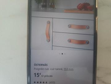 IKEA leren handgreep beschikbaar voor biedingen