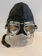 Lederen helm en bril van het merk “Connolly, Motoren, Kleding | Motorhelmen, Ophalen, Nieuw zonder kaartje, L, Dames