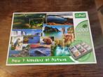 Puzzel Trefl 3000 stukjes New 7 wonders of nature, Ophalen of Verzenden, Meer dan 1500 stukjes, Gebruikt, Legpuzzel