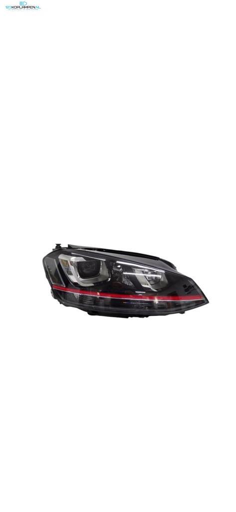 Volkswagen Golf 7 Bi-Xenon GTI Rood Koplamp Rechts 5G1941032, Auto-onderdelen, Verlichting, Volkswagen, Gebruikt, Herkomst onderdeel bekend
