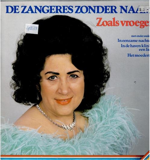 Vinyl, LP  /    Zangeres Zonder Naam – Zoals Vroeger, Cd's en Dvd's, Vinyl | Overige Vinyl, Overige formaten, Ophalen of Verzenden