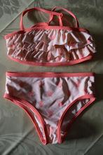 Bikini met ruches roze met kroontjes maat 104, Enfants & Bébés, Maillots de bain pour enfants, Comme neuf, Fille, Ensemble de bikini