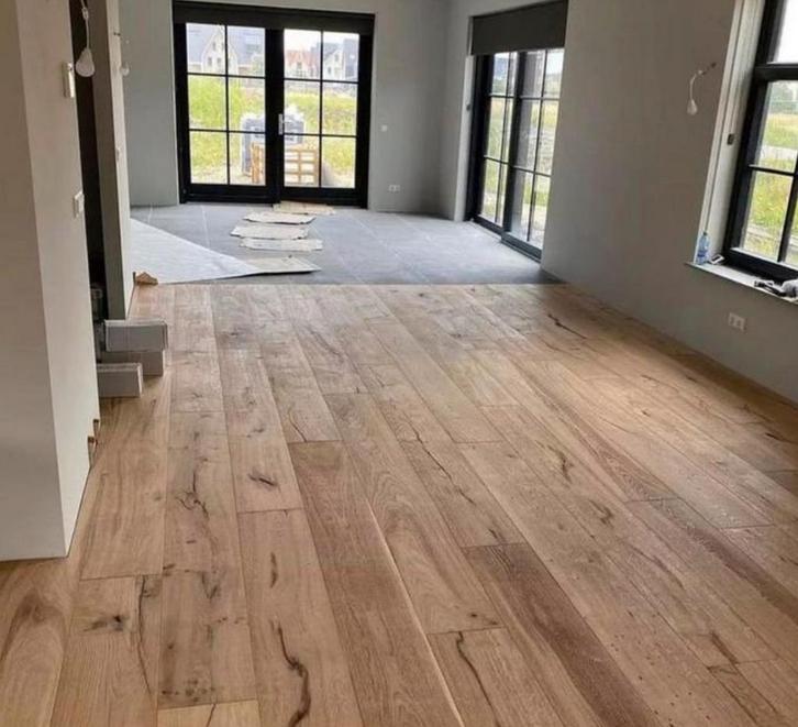 Grote voorraad parket houten vloeren Bourgondische dallen!!, Tuin en Terras, Bloempotten, Zo goed als nieuw, Ophalen of Verzenden