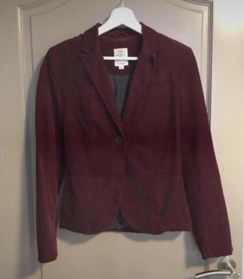 Bordeaux kleurig jasje type blazer merk :S.Oliver., Vêtements | Femmes, Vestes | Été, Comme neuf, Taille 34 (XS) ou plus petite