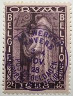 1928.ORVAL. Cachet violet. 2F+40c. MLH. Gom! TB., Gomme originale, Autocollant, Art, Non oblitéré