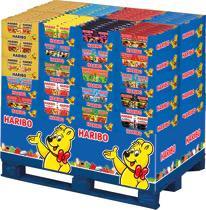 Haribo variëteit 18- maal geassorteerd, 1500 stuks beschikbaar voor biedingen